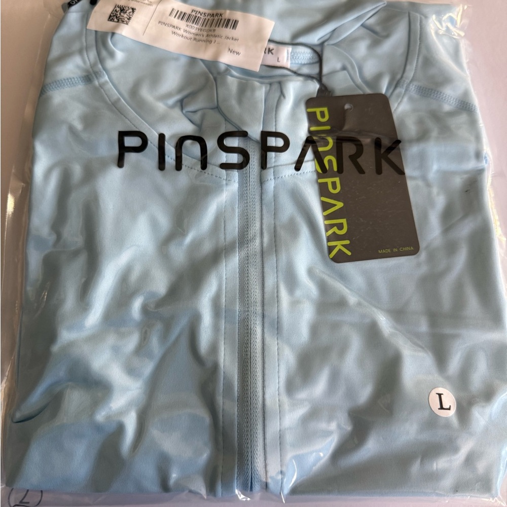 Pinspark Light Blue Jacket